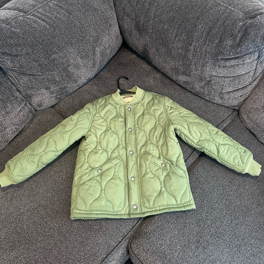 Gap Kids Quilted Bomber Jacket